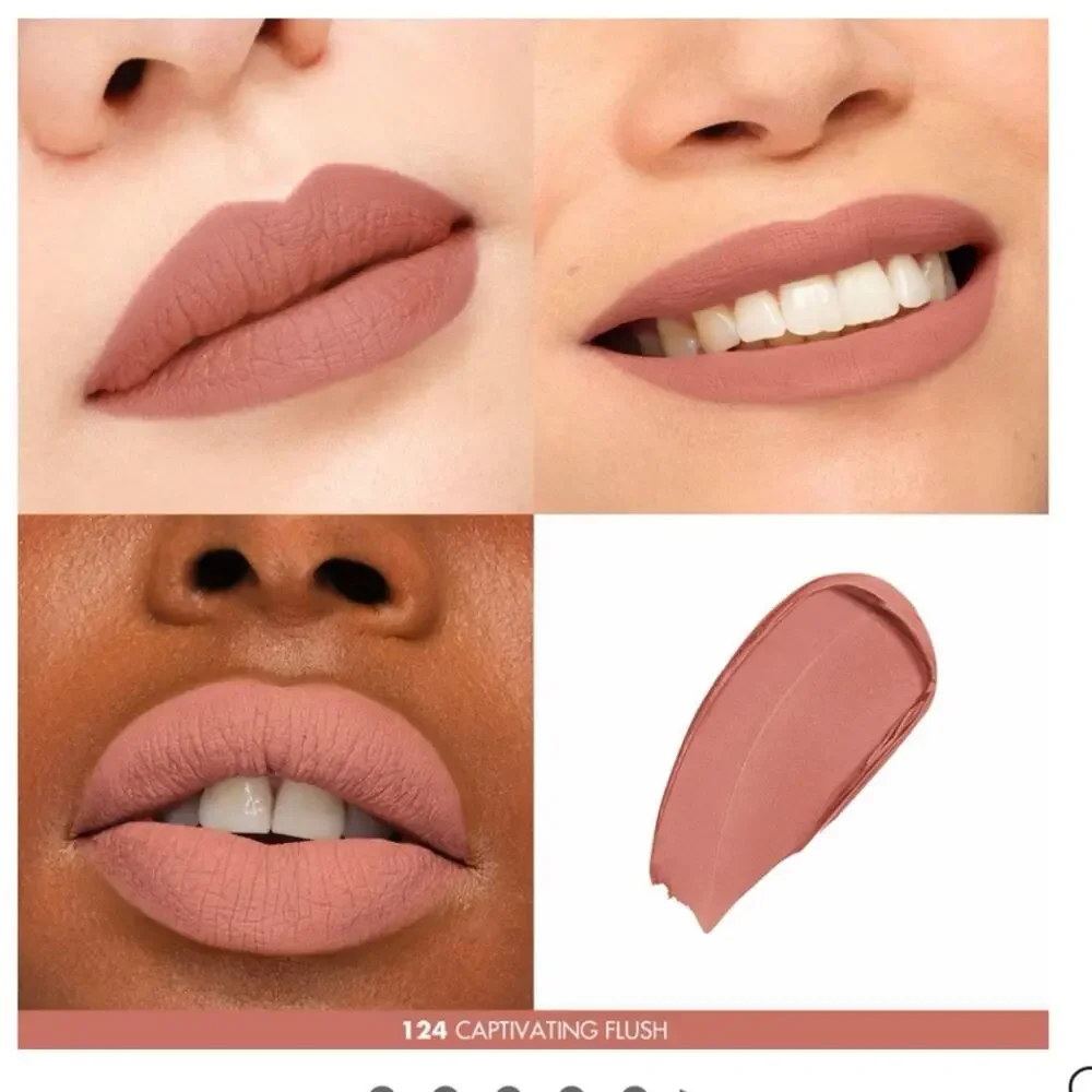 NEW Makeup Forever Lipstick - Captivating Flush-Cool Blush Nude-Matte-MSRP $29